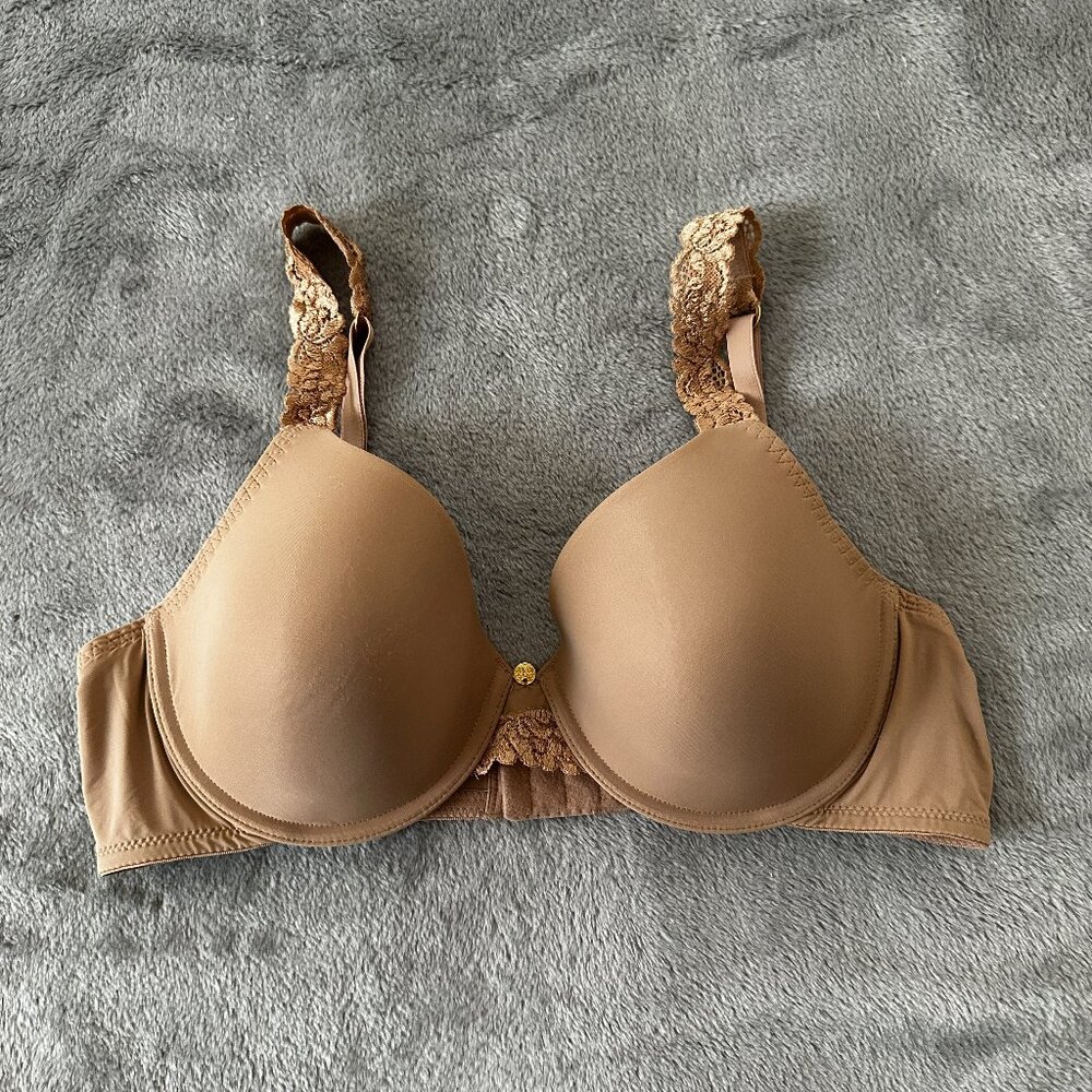 Natori Tan T-Shirt Bra with Underwire Support